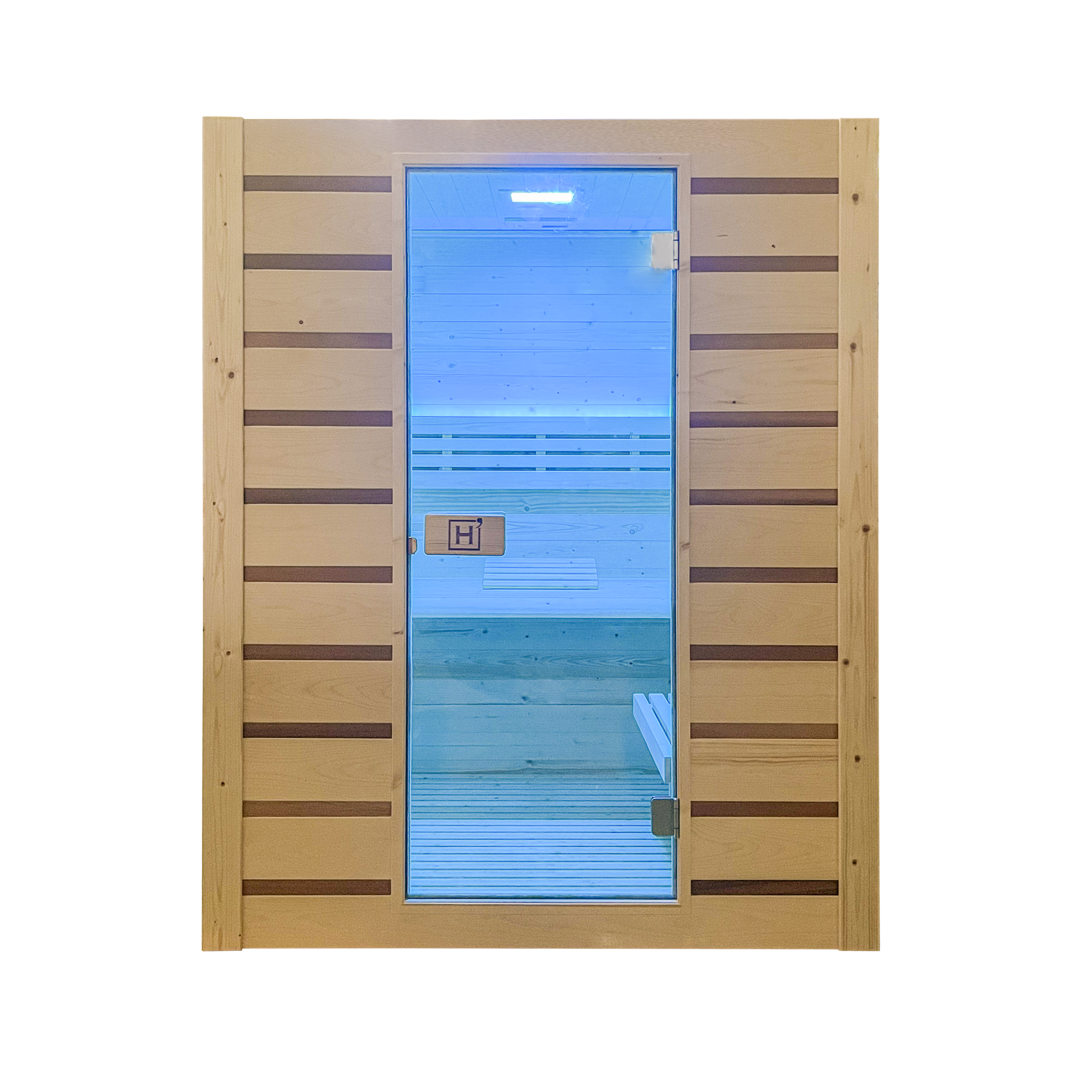 Sauna Vapeur Holl's Eccolo 2 Places Épicéa & Cèdre Rouge | Espace Sport