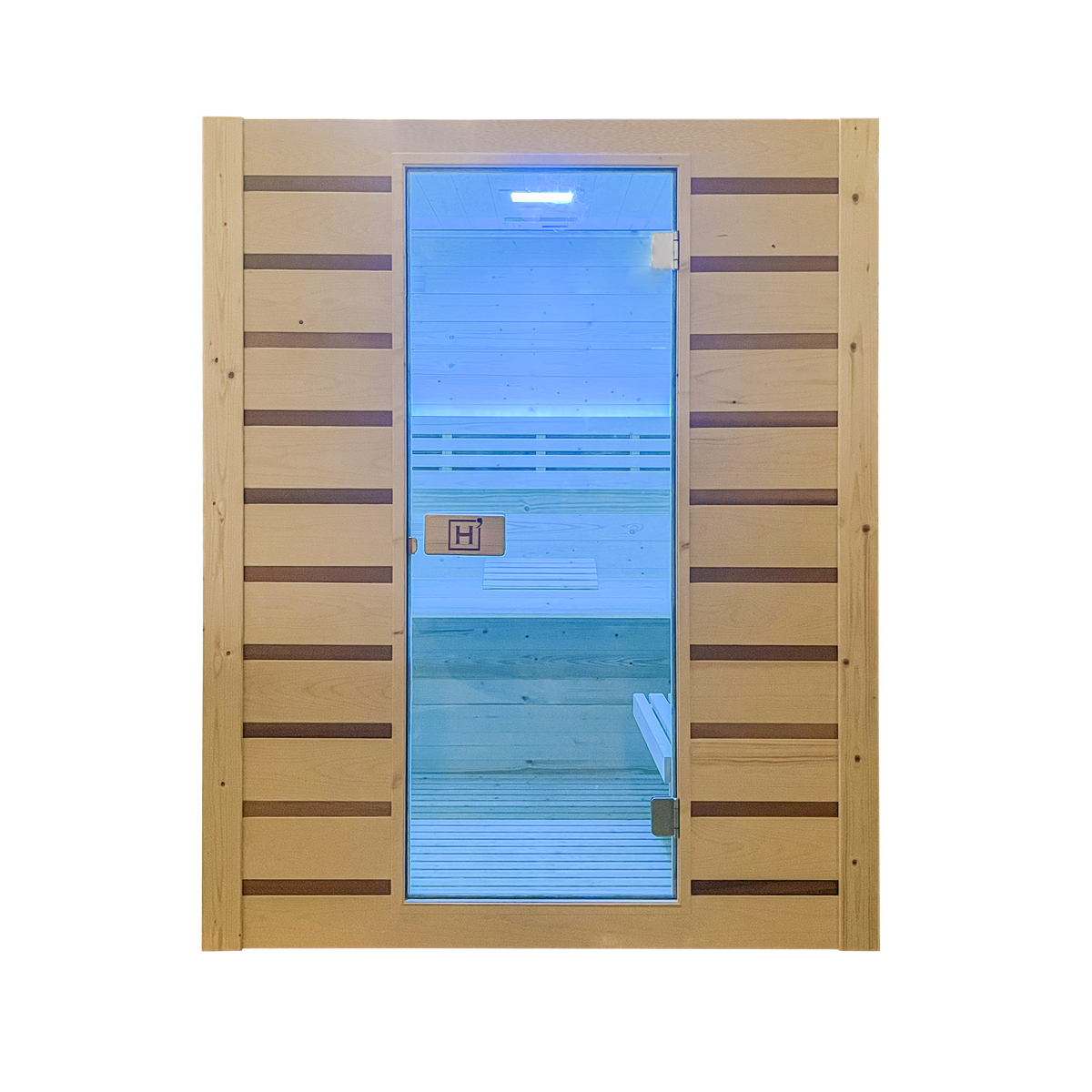 Sauna Vapeur Holl's Eccolo 2 Places Épicéa & Cèdre Rouge | Espace Sport