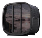 Sauna de vapor Holl's Onyxia Cube de exterior | Espacio Deporte