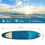 Wattsup Marlin 12'5 Touring Inflatable Paddle Board | Espace Sport