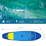 Wattsup F10 All-Round Inflatable Paddle Board | Espace Sport