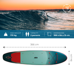 Wattsup F12 Touring Inflatable Paddleboard | Espace Sport
