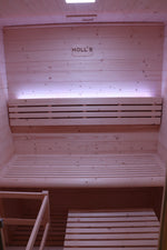 Sauna Vapeur Holl's Eccolo 2 Places Épicéa & Cèdre Rouge | Espace Sport