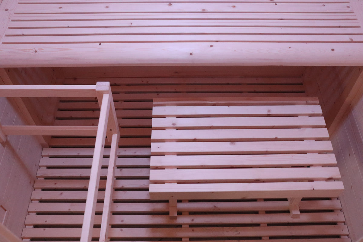 Sauna Vapeur Holl's Eccolo 2 Places Épicéa & Cèdre Rouge | Espace Sport
