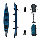 Kayak Gonflable Wattsup Torpedo 3 Places Drop-Stitch | Espace Sport