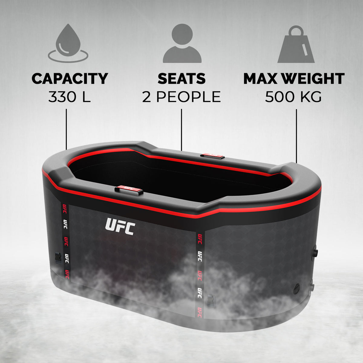 Baño Frío UFC IceBath Duo NetSpa | Espacio Deporte