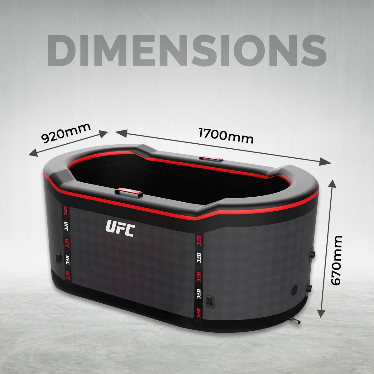 Baño Frío UFC IceBath Duo NetSpa | Espacio Deporte