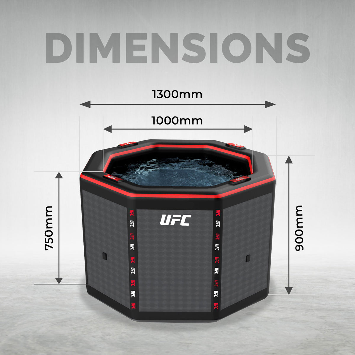 Bain Froid de Récupération Ice Barrel UFC NetSpa | Espace Sport