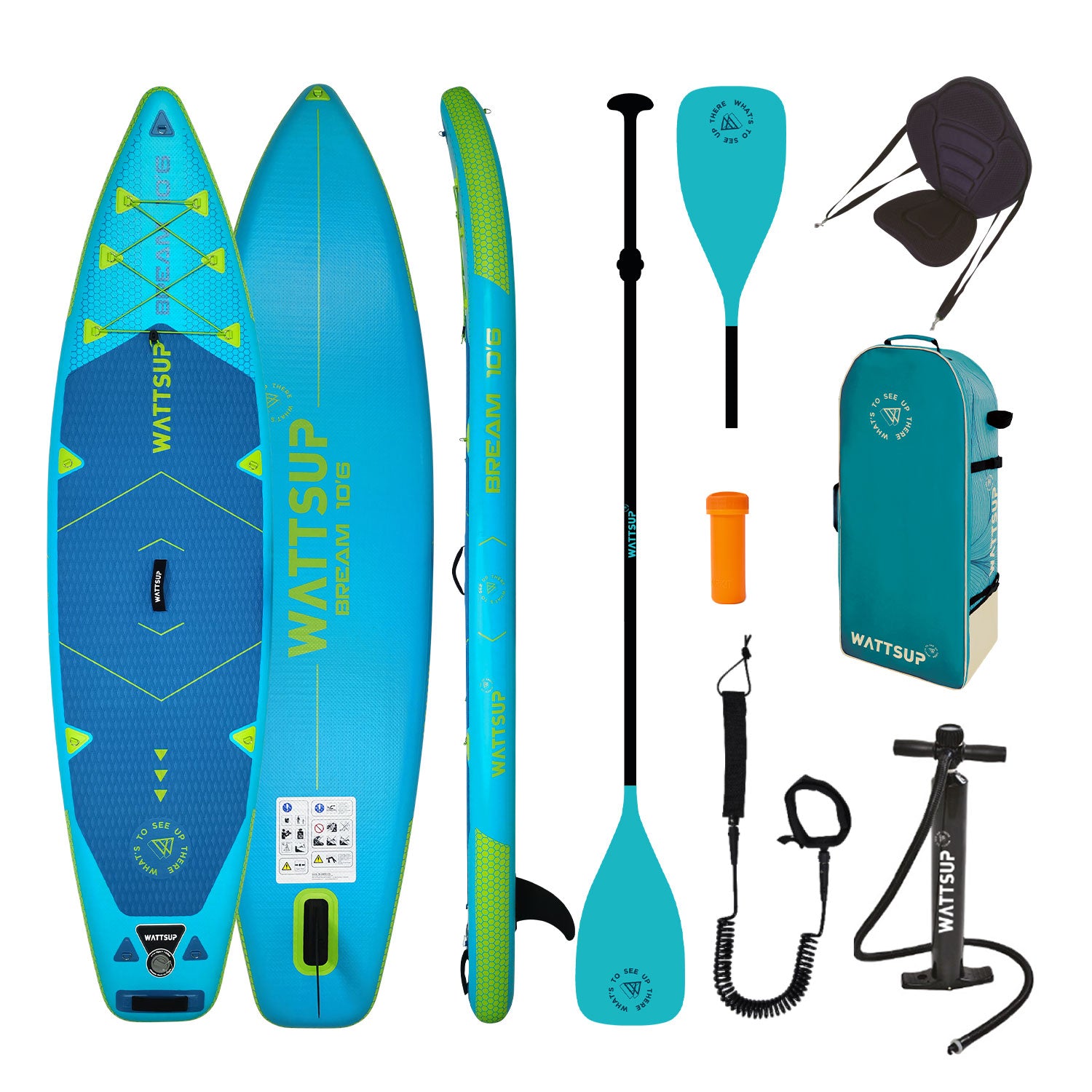Paddle Gonflable Wattsup Bream 10'6 | Espace Sport