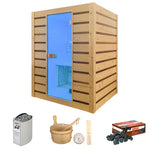 Sauna Vapeur Holl's Eccolo 2 Places Épicéa & Cèdre Rouge | Espace Sport