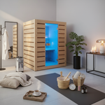 Sauna Vapeur Holl's Eccolo 2 Places Épicéa & Cèdre Rouge | Espace Sport