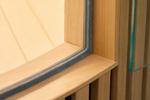 Sauna Infrarouge Holl's Moon 1 Place Wood Color | Espace Sport