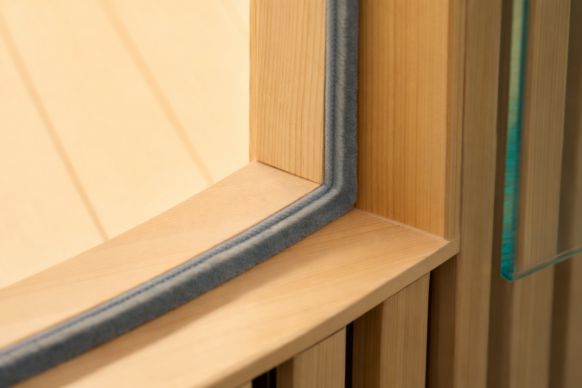 Sauna Infrarouge Holl's Moon 1 Place Wood Color | Espace Sport