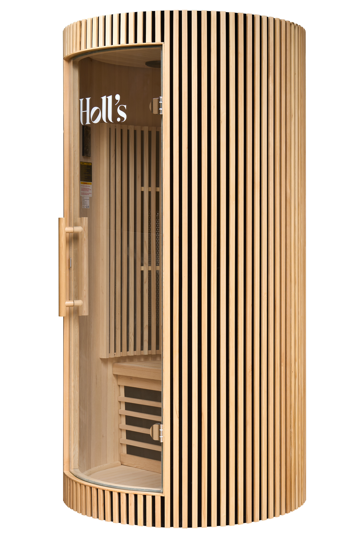 Sauna Infrarouge Holl's Moon 1 Place Wood Color | Espace Sport