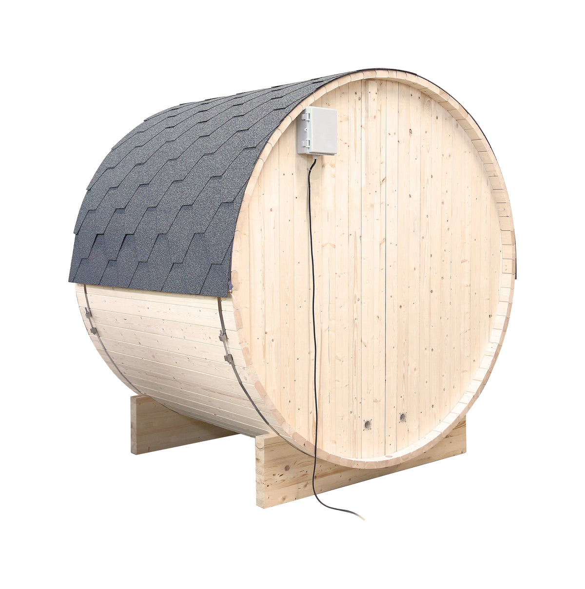 Holl's Gaïa Bella 3-Person Outdoor Sauna | Barrel Sauna | Espace Sport