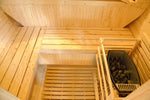 Holl's Gaïa Luna 6-Person Outdoor Sauna | Barrel Sauna | Espace Sport