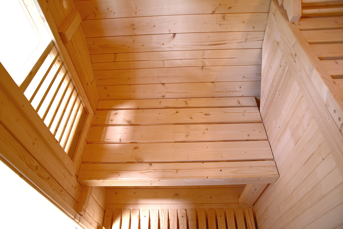 Holl's Gaïa Bella 3-Person Outdoor Sauna | Barrel Sauna | Espace Sport