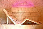 Holl's Gaïa Bella 3-Person Outdoor Sauna | Barrel Sauna | Espace Sport