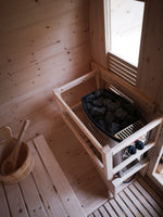 Holl's Gaïa Nova Outdoor Sauna | Traditional Steam Sauna | Sports Area