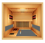 Sauna de infrarrojos Holl's Apollon Quartz | Espacio Deporte