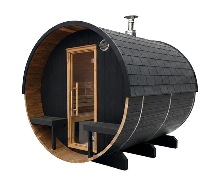 Holl's Onyxia Outdoor Barrel Sauna | Espace Sport