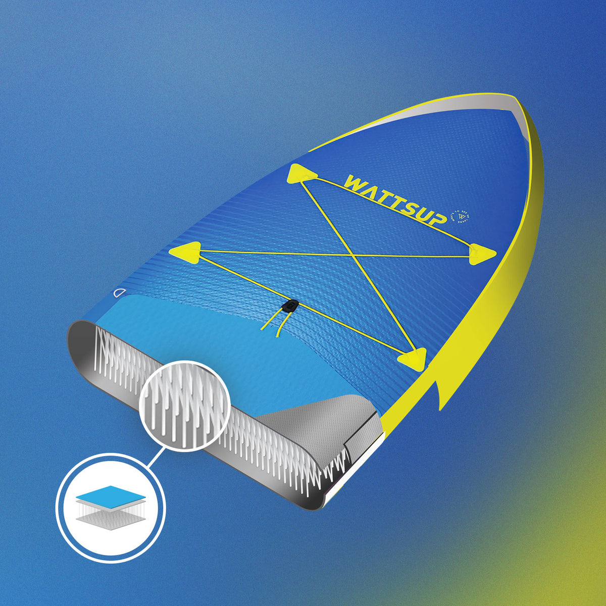 Wattsup F10 All-Round Inflatable Paddle Board | Espace Sport