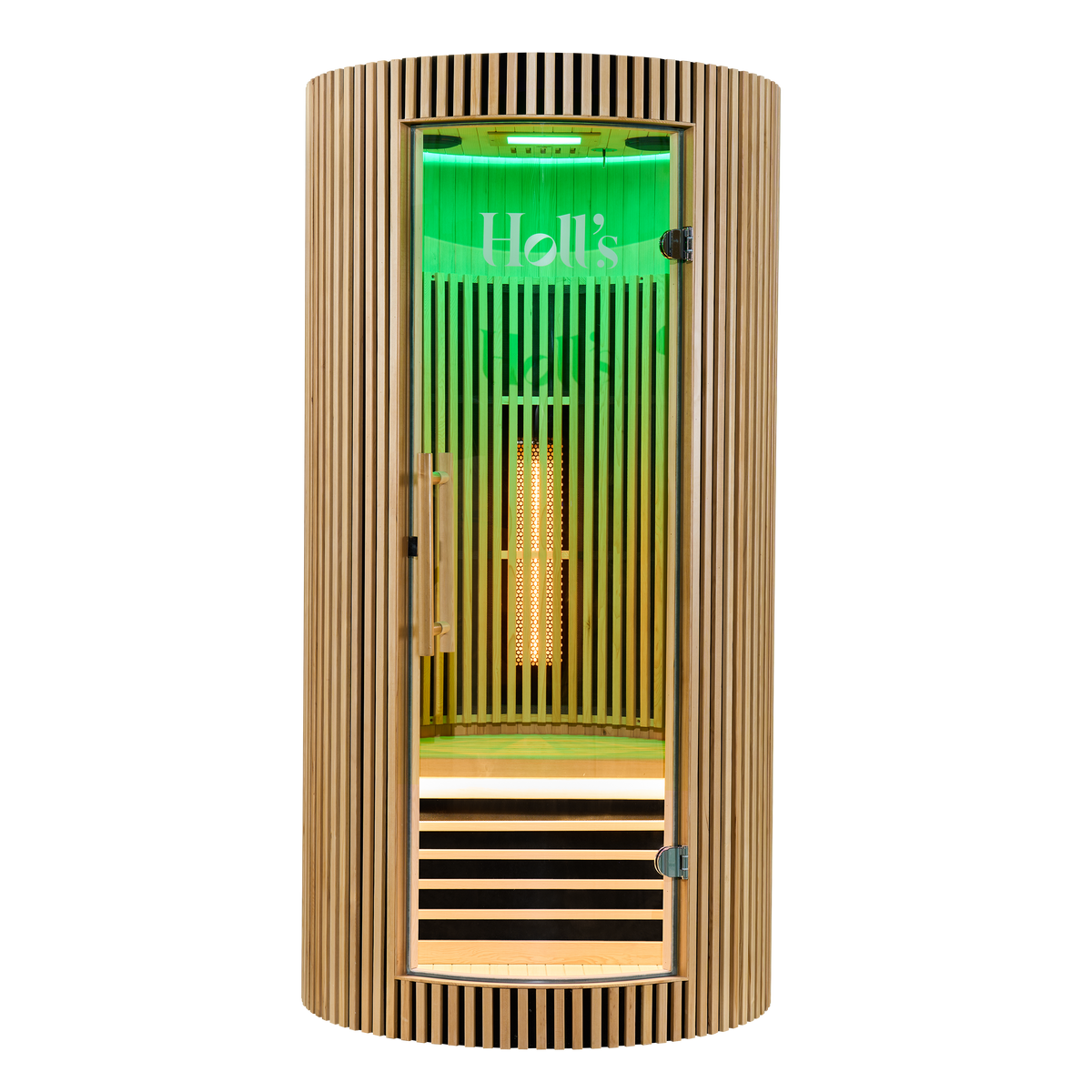 Sauna Infrarouge Holl's Moon 1 Place Wood Color | Espace Sport