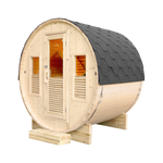 Holl's Gaïa Bella 3-Person Outdoor Sauna | Barrel Sauna | Espace Sport