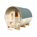 Holl's Gaïa Luna 6-Person Outdoor Sauna | Barrel Sauna | Espace Sport