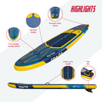 Coasto Flip 10'5 Inflatable Paddle Board | Espace Sport