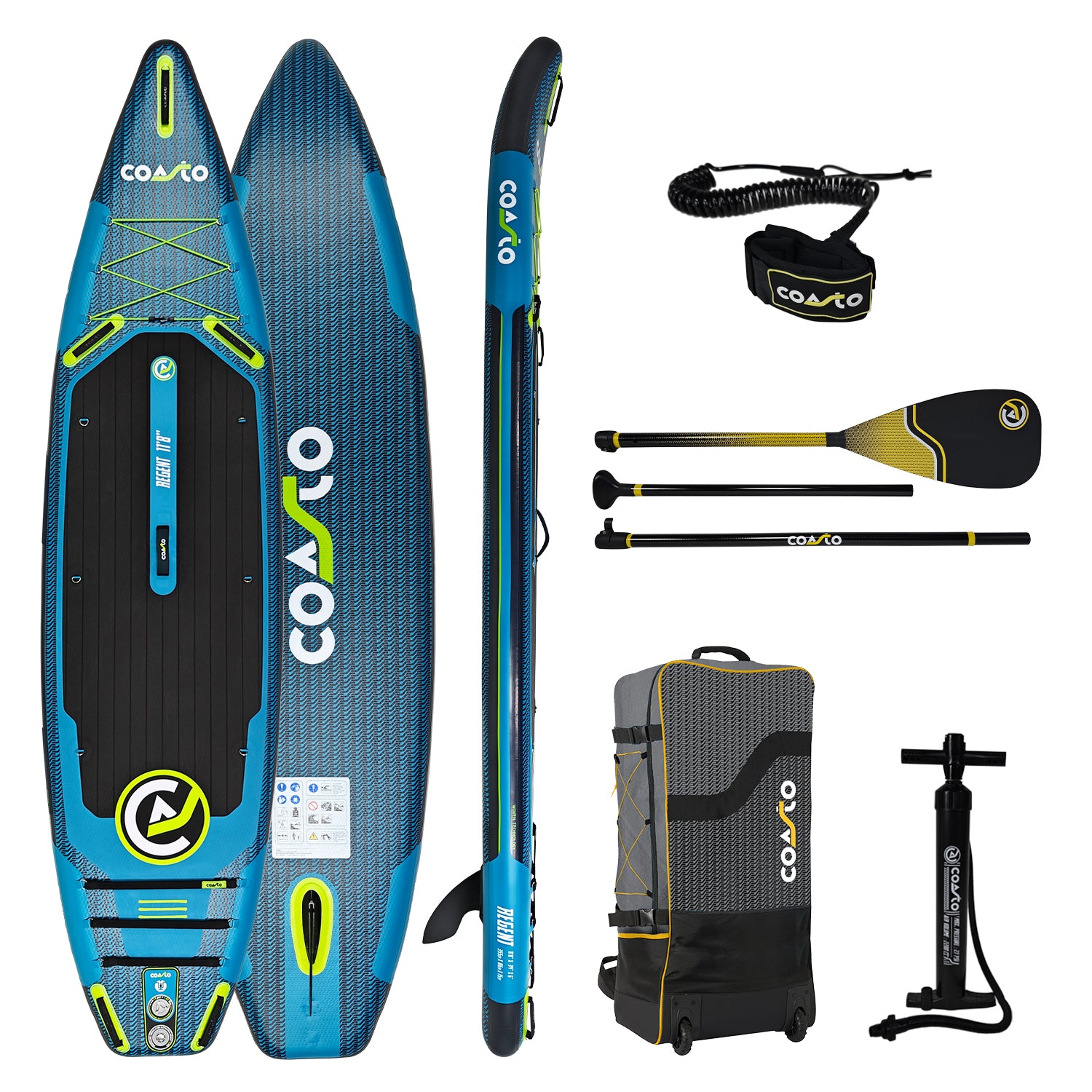 Paddle Gonflable Coasto Regent 11'8 Horizon | Espace Sport