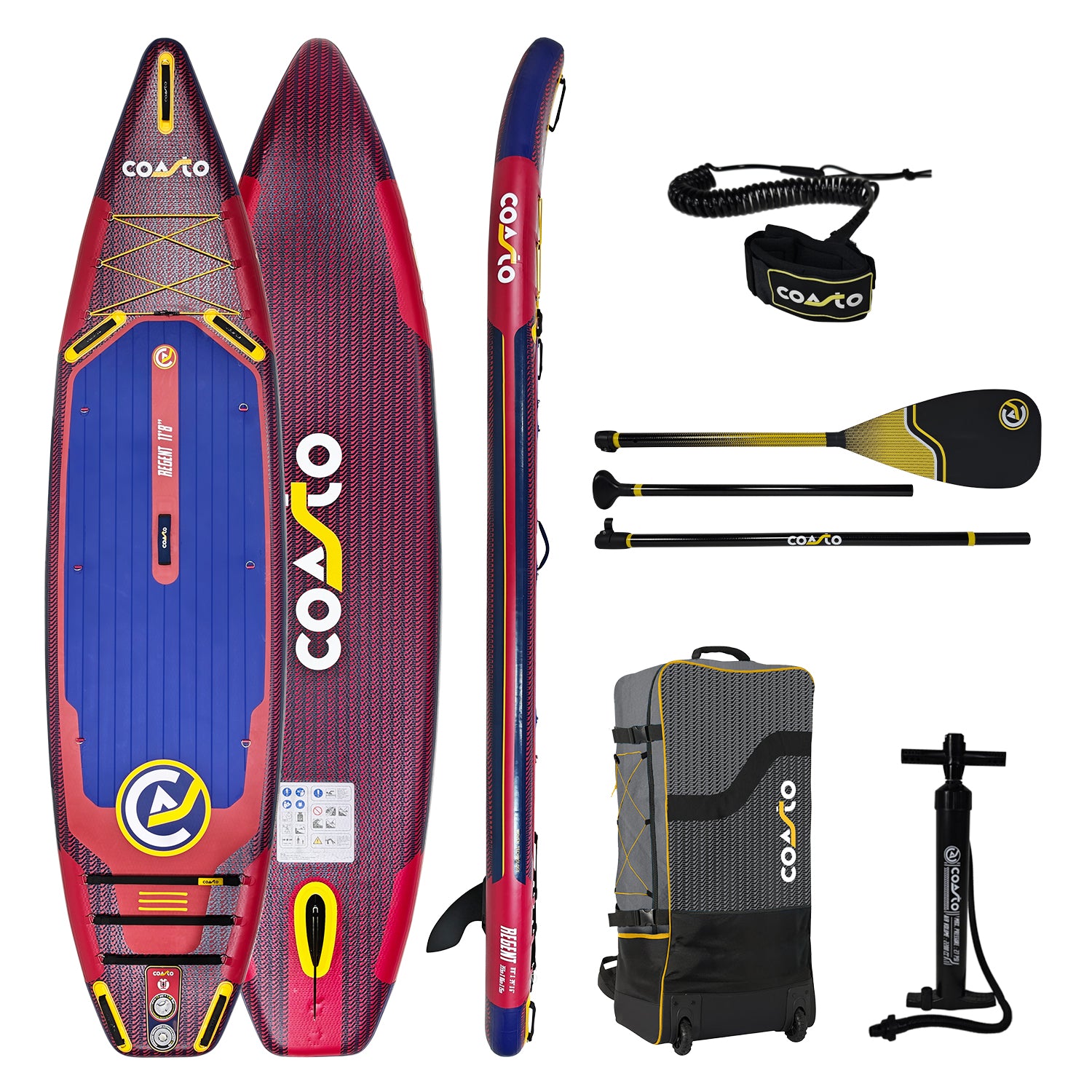 Paddle Gonflable Coasto Regent 11'8 Odyssey | Espace Sport
