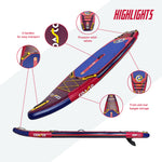 Surf de remo inflable Coasto Regent 11'8 Odyssey | Espace Sport