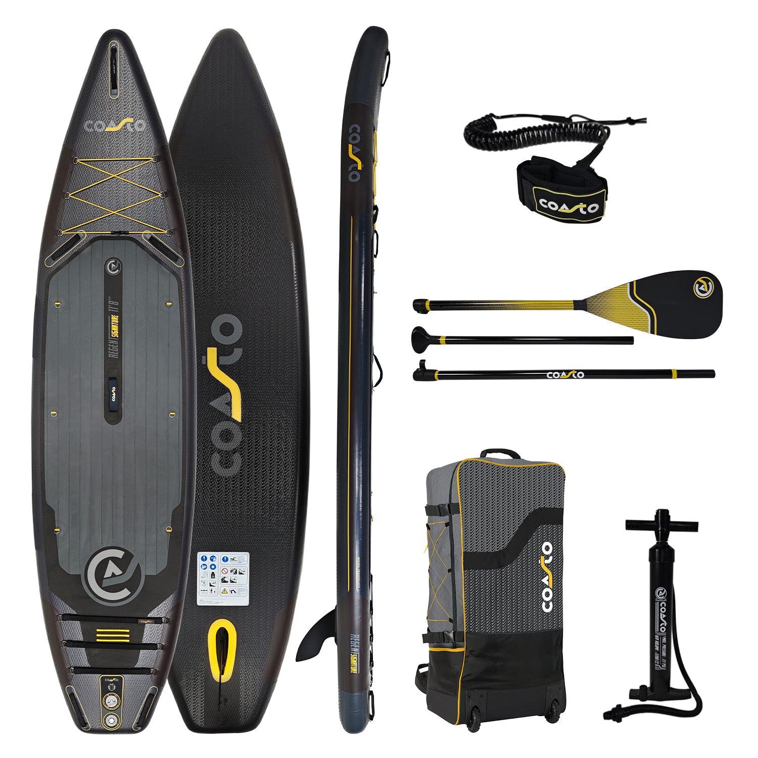 Paddle Gonflable Coasto Régent 11'8 Signature | Espace Sport