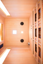 Sauna de infrarrojos Holl's Apollon Quartz | Espacio Deporte