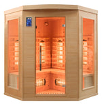 Sauna de infrarrojos Holl's Apollon Quartz | Espacio Deporte