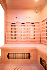 Sauna de infrarrojos Holl's Apollon Quartz | Espacio Deporte