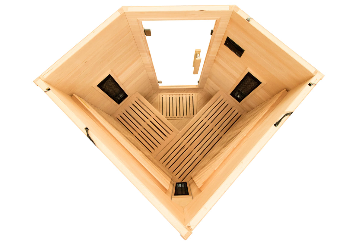Sauna Infrarouge PureWave EVO Épicéa du Canada | Espace Sport