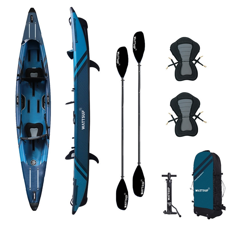Kayak Gonflable Wattsup Torpedo 2 Places Drop-Stitch | Espace Sport