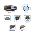 Spa Semi-Rigide NetSpa Octopus 4-6 Places | Espace Sport