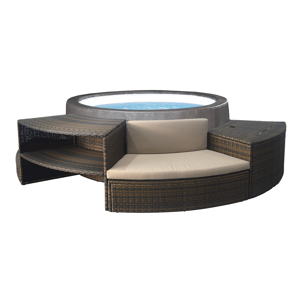 Spa Semi-Rigide NetSpa Vita Premium & Mobilier 5 Éléments | Espace Sport