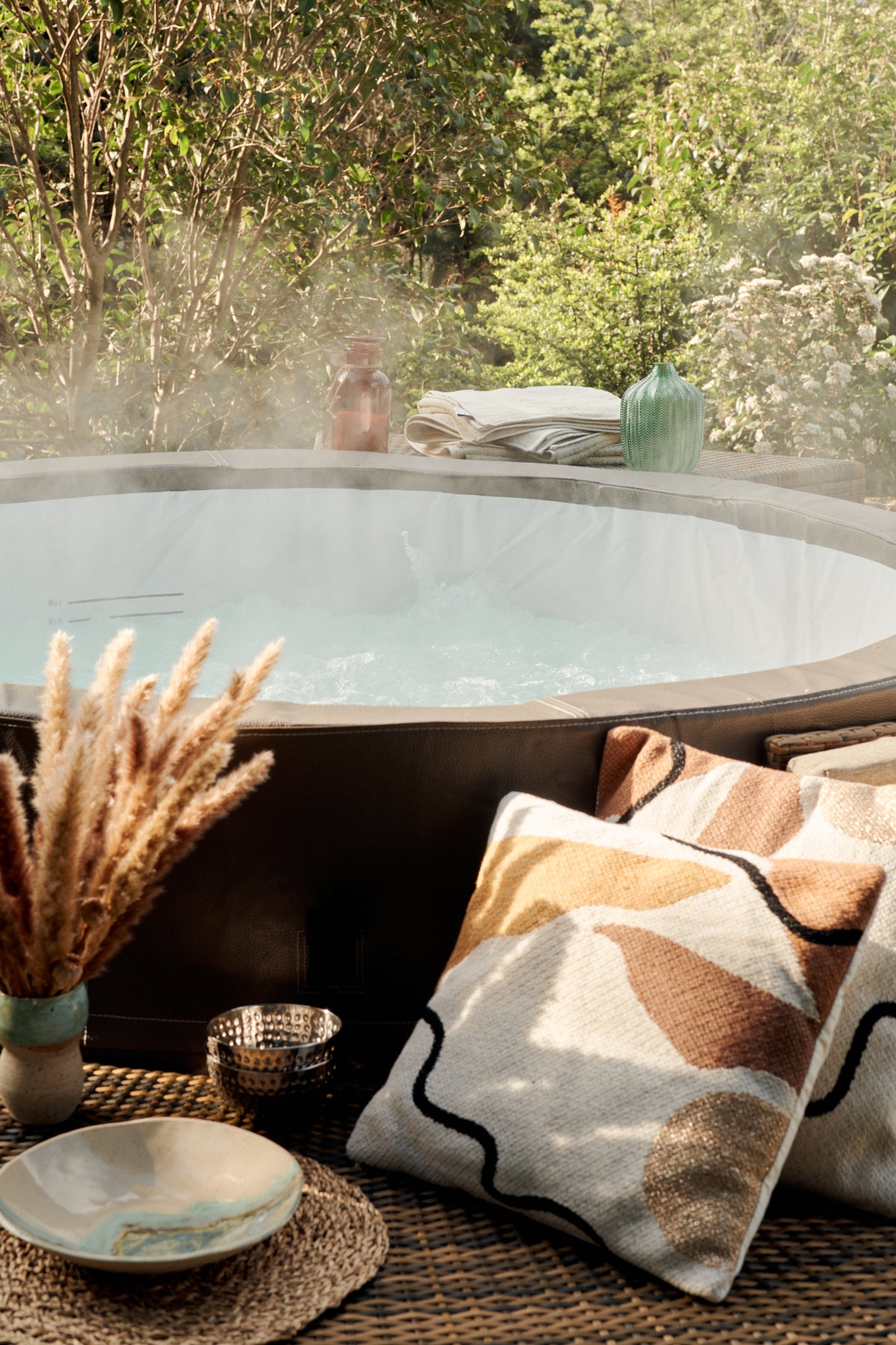 Spa Semi-Rigide NetSpa Vita Premium & Mobilier 5 Éléments | Espace Sport