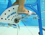 Waterflex WR Max Pool Exercise Bike in Anodized Aluminum