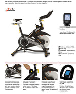 Bicicleta de spinning BH Duke Magnetic Professional