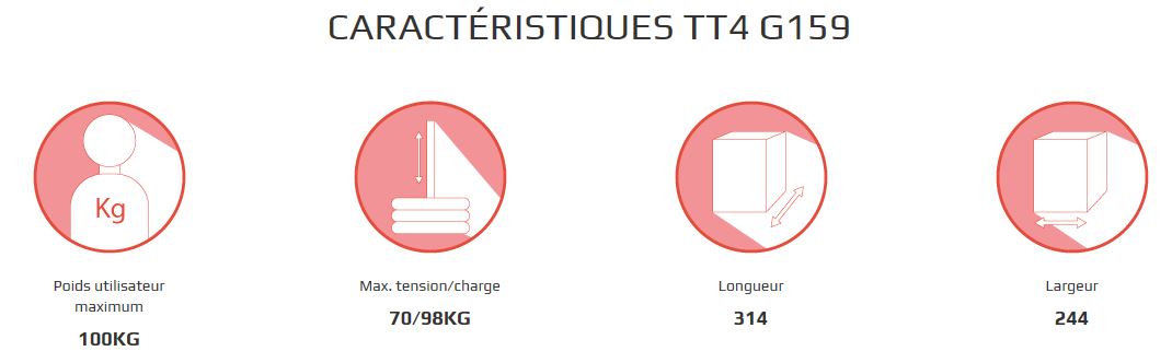 Multiestación de musculación de 4 postos BH TT4