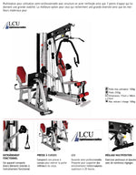 Multiestación de musculación semiprofesional BH TT Pro