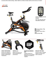 Vélo de Cycling Indoor BH Duke Electronic (H920) avec Console
