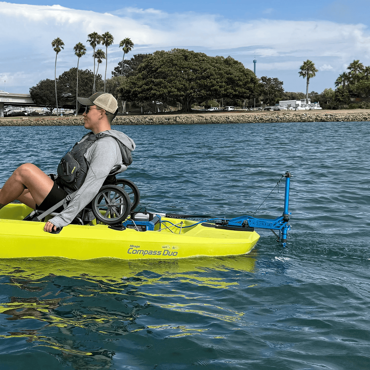 Plaque de montage Bixpy Hobie Compass