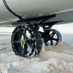 C-Tug R Cart with SandTrakz RailBlaza Wheels