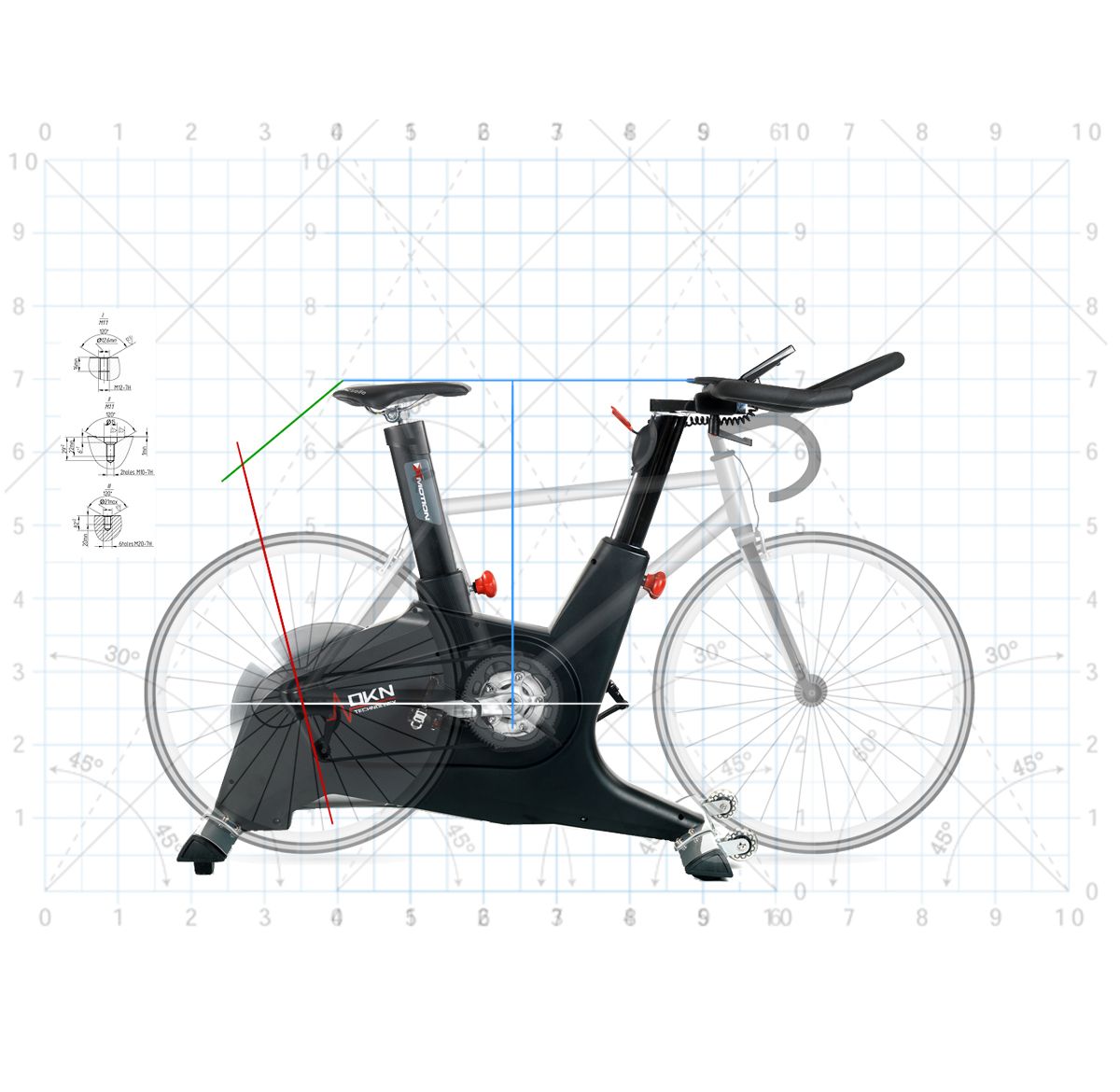 Vélo de Cycling Indoor DKN X-Motion i II Connecté